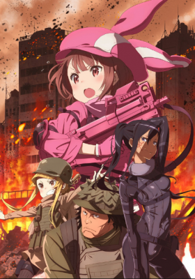 جميع حلقات انمي Sword Art Online Alternative Gun Gale Online مترجمة