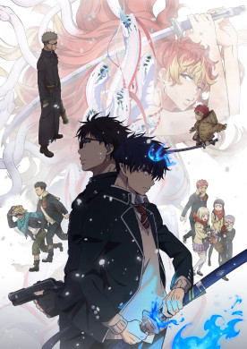 جميع حلقات انمي Ao no Exorcist Yuki no Hate hen مترجمة اون لاين